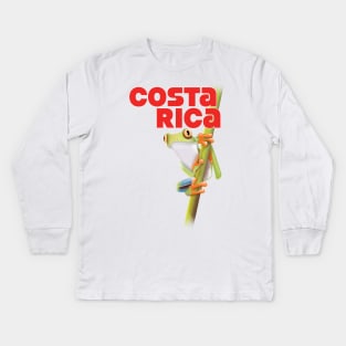 Costa Rica Kids Long Sleeve T-Shirt